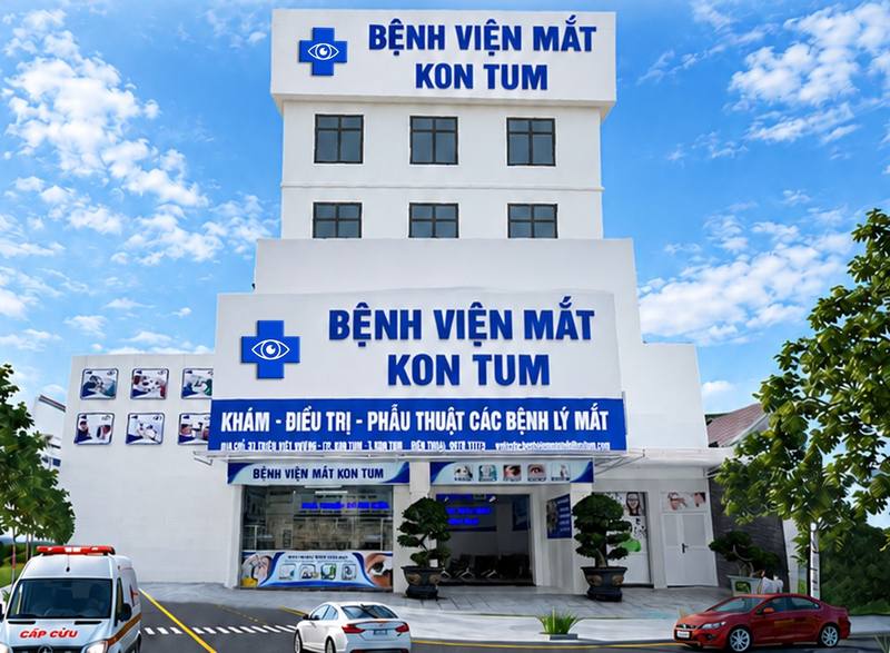 Tòa nhà Bệnh viện Mắt Kon Tum