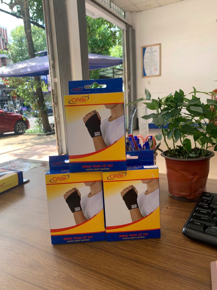 Băng thun cổ tay ORBE (Elastic Wrist Support)