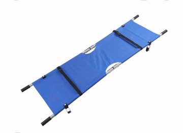 Cáng cứu thương gấp gọn khung nhôm (màu xanh)