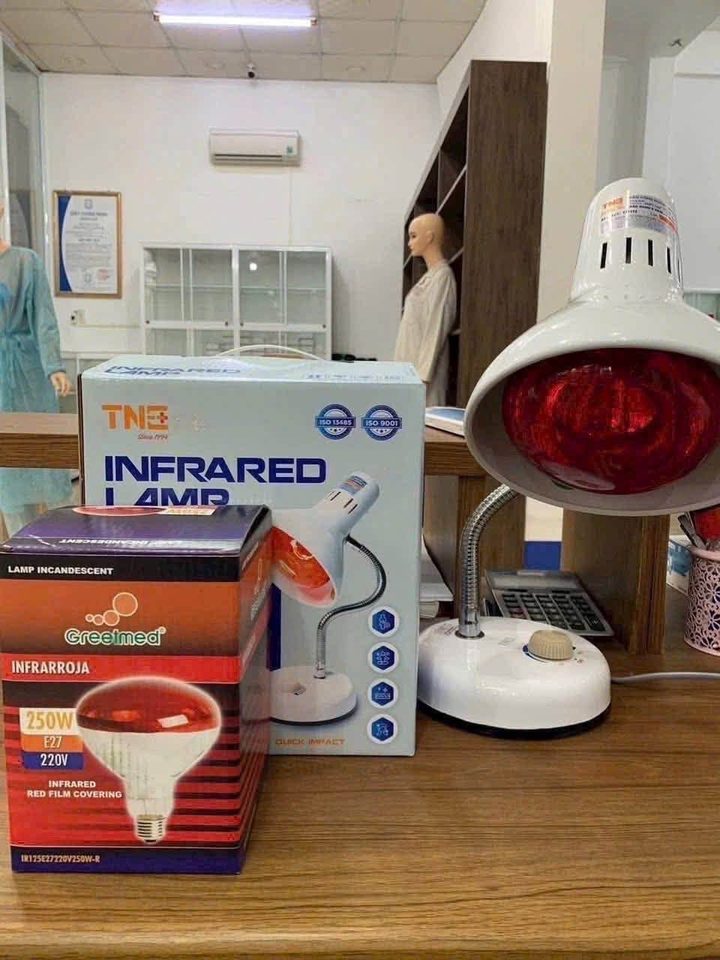 Đèn hồng ngoại trị liệu TNE 250W (kèm bóng Greetmed 250W/220V, E27)