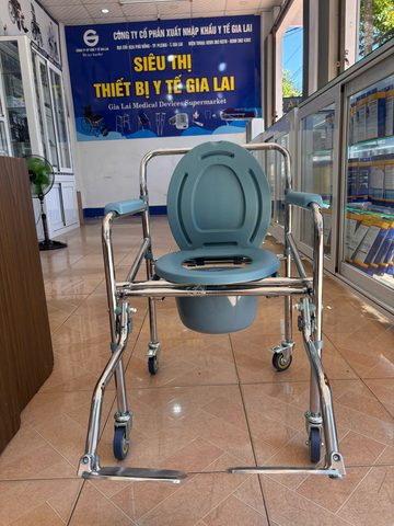 Ghế bô vệ sinh có gác chân Lucass VG68