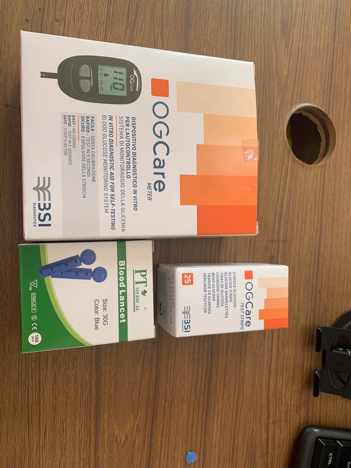 Máy đo đường huyết OGCare (BSI Diagnostics – Ý)