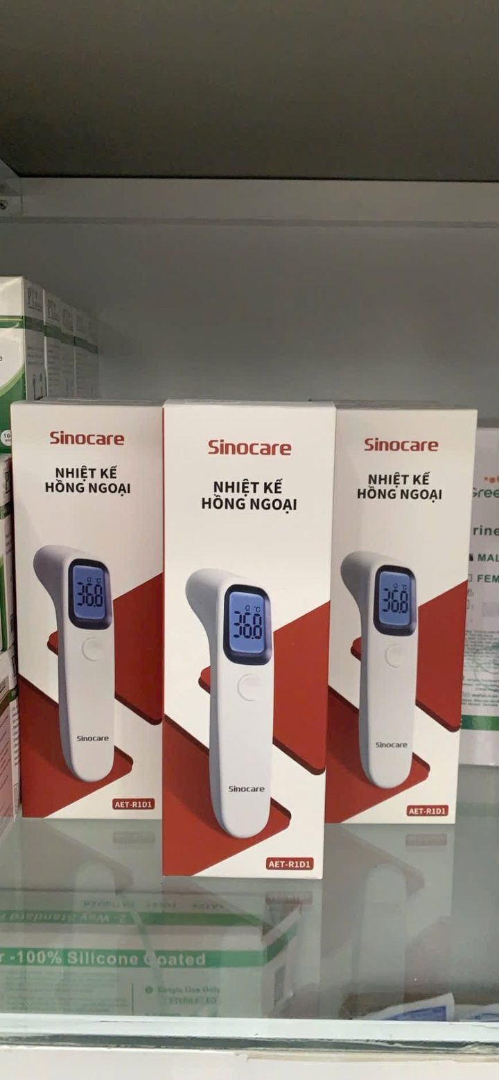 Nhiệt kế hồng ngoại đo trán Sinocare AET-R1D1
