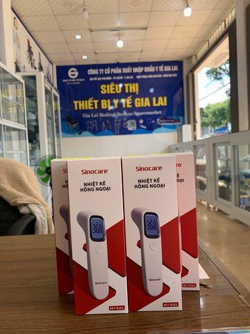 Nhiệt kế hồng ngoại đo trán Sinocare AET-R1D1