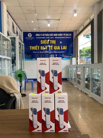 Nhiệt kế hồng ngoại đo trán Sinocare AET-R1D1