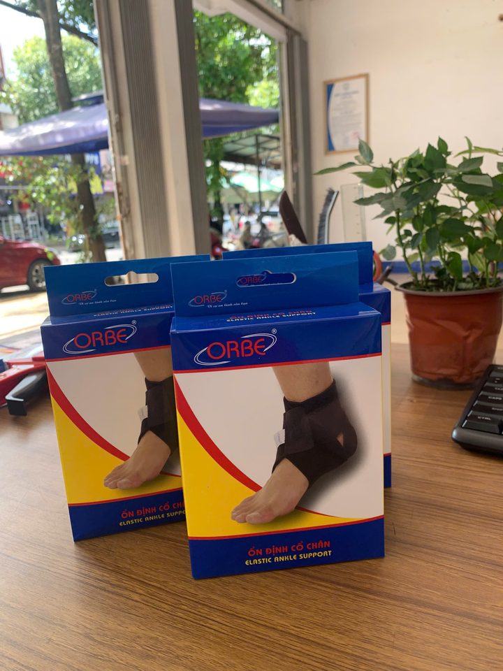 Băng ổn định cổ chân ORBE (Elastic Ankle Support)