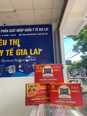 Túi chườm đa năng Hướng Dương – chườm nóng, chườm lạnh, sạc điện