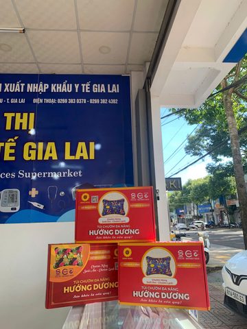 Túi chườm đa năng Hướng Dương – chườm nóng, chườm lạnh, sạc điện
