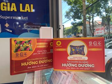 Túi chườm đa năng Hướng Dương – chườm nóng, chườm lạnh, sạc điện