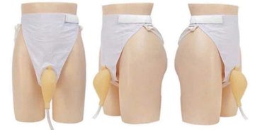 Túi tiểu có dây cho nam Greetmed (Urine bag with collector) – cao su