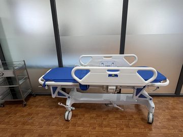 Xe đẩy cáng cấp cứu nâng hạ